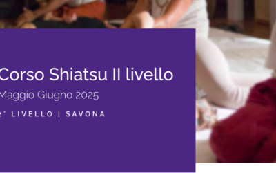 Savona | Corso Shiatsu II Livello