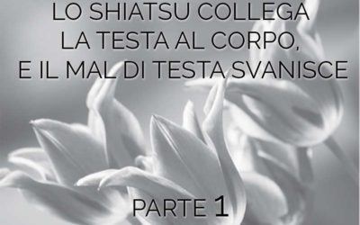 LO SHIATSU COLLEGA LA TESTA AL CORPO,  E IL MAL DI TESTA SVANISCE parte 1