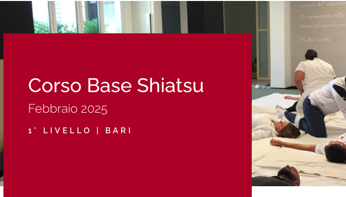 Bari | Corso Base Shiatsu