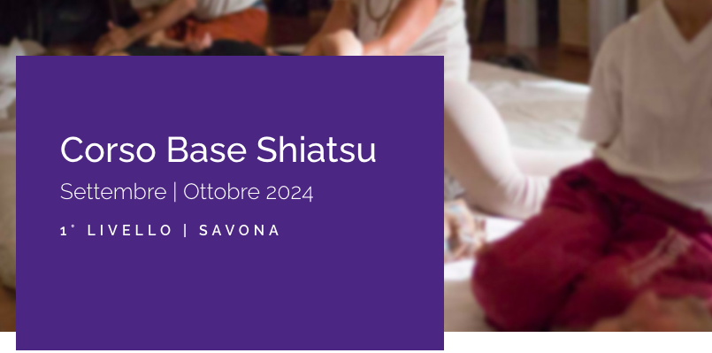 Savona | Corso Base Shiatsu