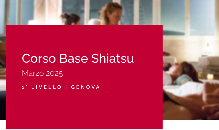 Genova | Corso base Shiatsu