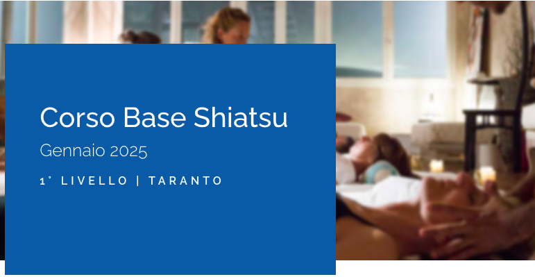 Taranto | Corso base Shiatsu