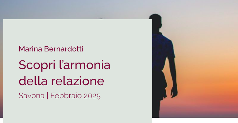 Savona | scopri l’armonia della relazione